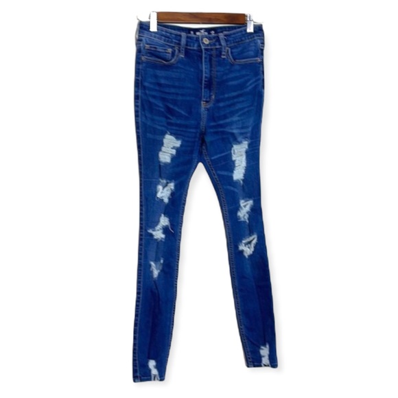 Hollister Jeans Hollister Ultra High Rise Supper Skinny Distressed